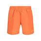 Orange Polyester Men's Swimwear Shorts