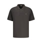 Black Cotton Men's Polo Shirt