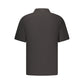 Black Cotton Men's Polo Shirt