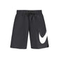 Black Polyester Mens Swimwear Shorts