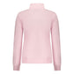 Pink Cotton Women Sweatshirt