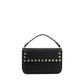 Black Calf Leather Bos Taurus Shoulder Bag