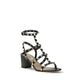 Black Calf Leather Bos Taurus Strap-On Sandals