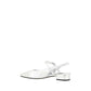 Silver Calf Leather Bos Taurus Platform Loafers