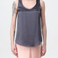 Bicolor Silk Tank Tops