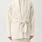 Yellow Cotton Cardigan