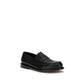 Black Calf Leather Bos Taurus Slip-On Loafers