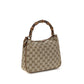 Brown Fabric Shoulder Bag