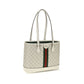 White Polyethylene Handbag
