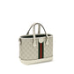 White Fabric Shoulder Bag