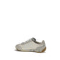 White Calf Leather Bos Taurus Low Top Sneakers