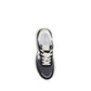 Black Nylon Athletic Sneakers