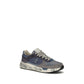 Blue Polyamide Chunky Sneakers