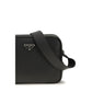 Black Calf Leather Bos Taurus Shoulder Bag