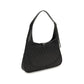 Black Fabric Shoulder Bag