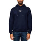 Blue Cotton Hoodie