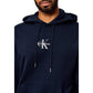 Blue Cotton Hoodie