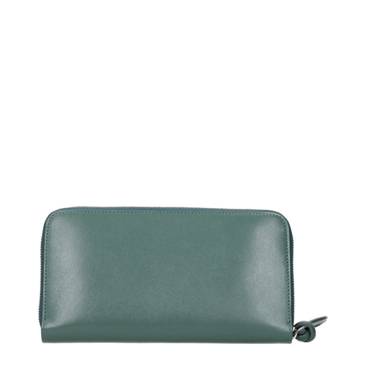 Green Leather Wallet