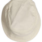 Men White Cotton Fisherman Bucket Hat