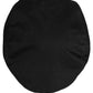 Men Black Cotton Stretch Newsboy Cloth Capello Hat