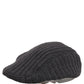 Men Dark Gray Wool Knitted Newsboy Capello Hat