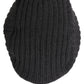 Men Dark Gray Wool Knitted Newsboy Capello Hat
