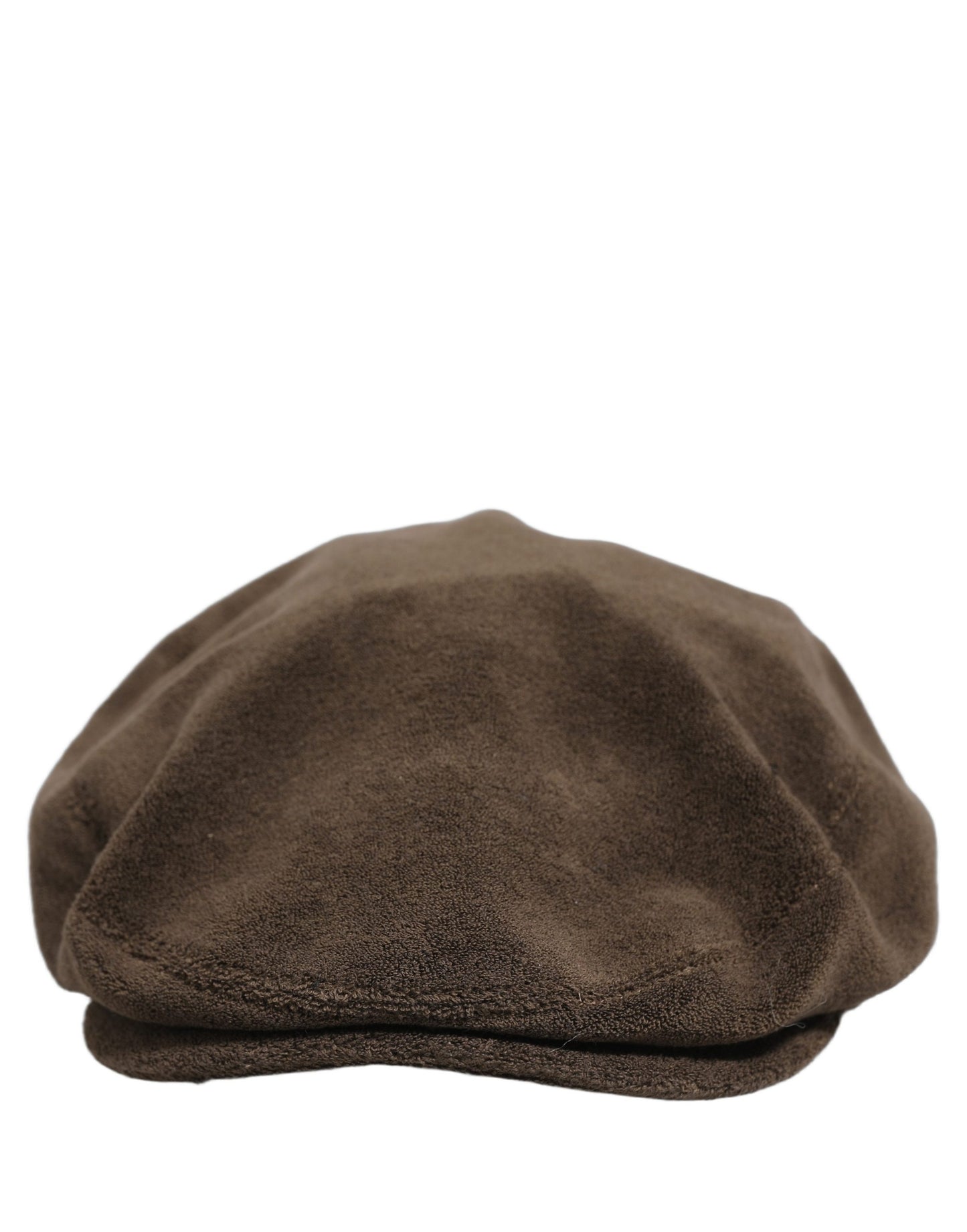 Men Brown Cotton Newsboy Cloth Capello Hat