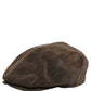 Men Brown Cotton Newsboy Cloth Capello Hat