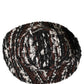 Women Multicolor Acrylic Tweed Bucket Capello Hat
