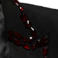 Black Crystal Embellished Coat Blazer Jacket