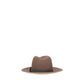 Brown Straw Fedora