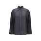 Gray Wool Oves Aries Dress Shirt