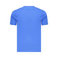 Blue Cotton Men's T-Shirt