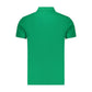 Green Cotton Men's Polo Shirt