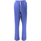 Blue Cotton Women's Pant