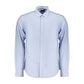 Azzurro Cotton Men's Shirt