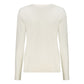 Bianco Viscose Women's Shirt