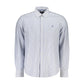 Blue Cotton Men's Shirt