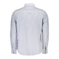 Blue Cotton Men's Shirt