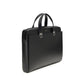 Black Calf Leather Bos Taurus Briefcase