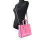 Marc Jacobs Mini Grind Pink Leather Crossbody Bag Purse