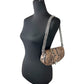 Michael Kors Mila Small Snakeskin Messenger Crossbody Bag