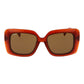 Orange Acetate Sunglasses