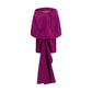 Purple Wool Oves Aries Cocktail Dress
