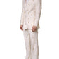 White Wool Slim Fit Formal 2 Piece Men Suit