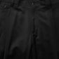 Black Wool Tapered Leg Men Dress Trouser Pants