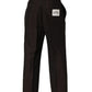 Brown Linen Straight Men Dress Trouser Pants