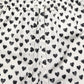White Graphic Heart Print Men Trousers Pants