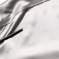 Metallic Grey Satin Silk Formal Dress Shirt