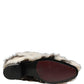 Multicolor Knee High Faux Fur Boots Shoes